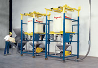 Système de dosage/mélange pneumatique pour Big Bags et vide-sacs