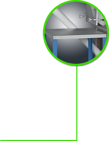 PLATEAU EN ACIER INOXYDABLE